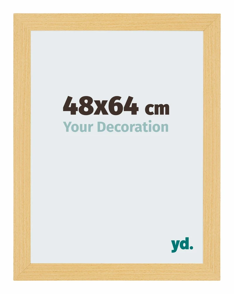 Bilderrahmen 48x64 cm - Buche Dekor - MDF - Mura