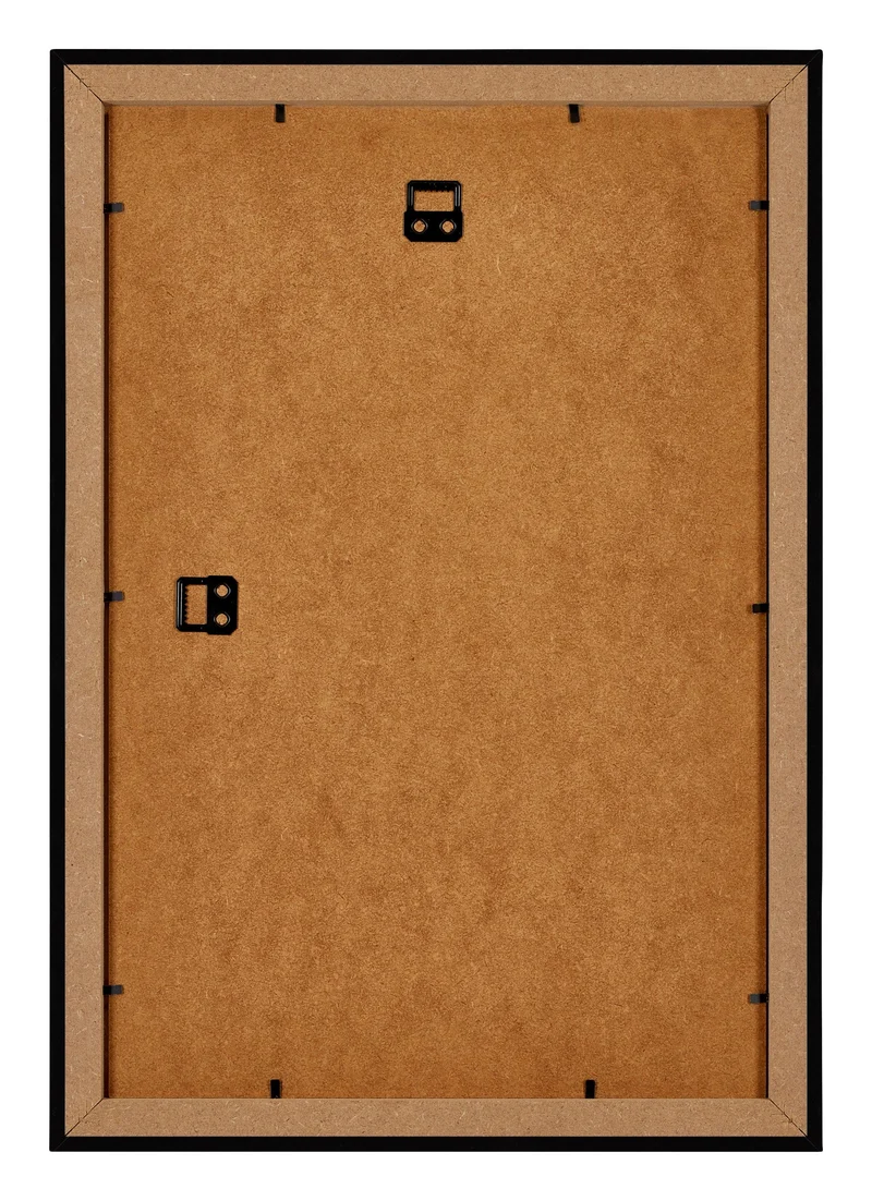 Bilderrahmen 60x85 cm - Schwarz Hochglanz - MDF - Mura