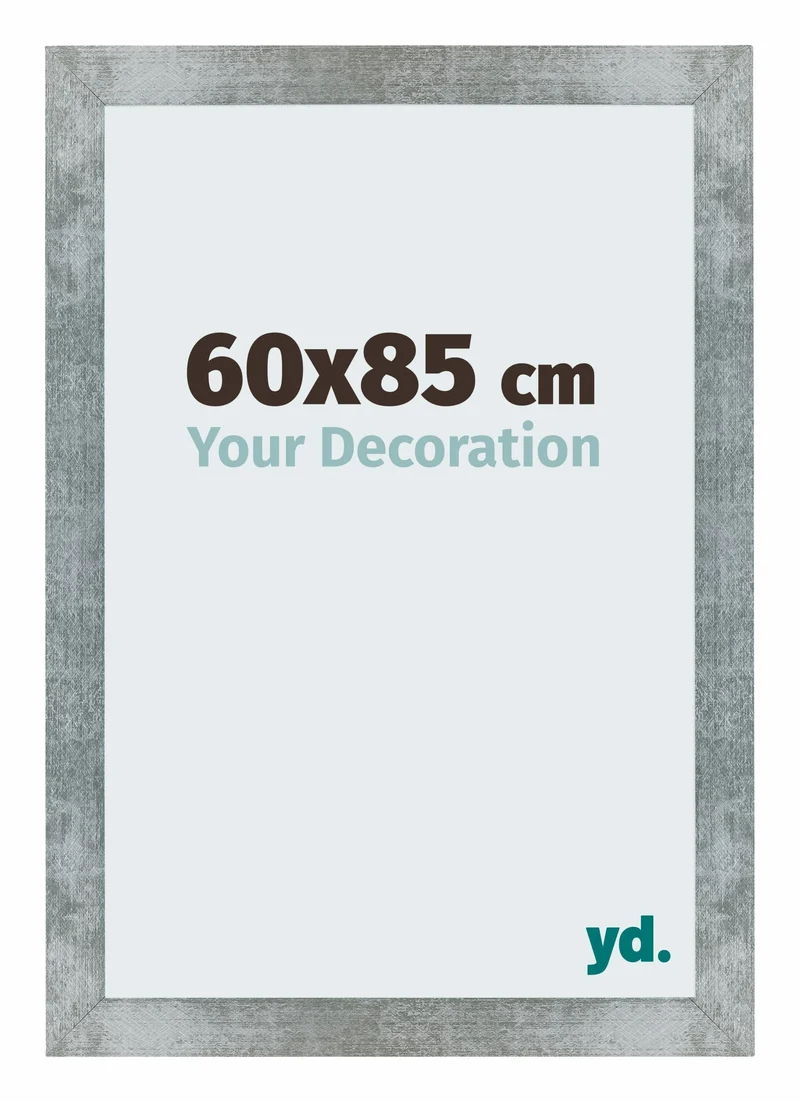 Bilderrahmen 60x85 cm - Eisen Gewischt - MDF - Mura