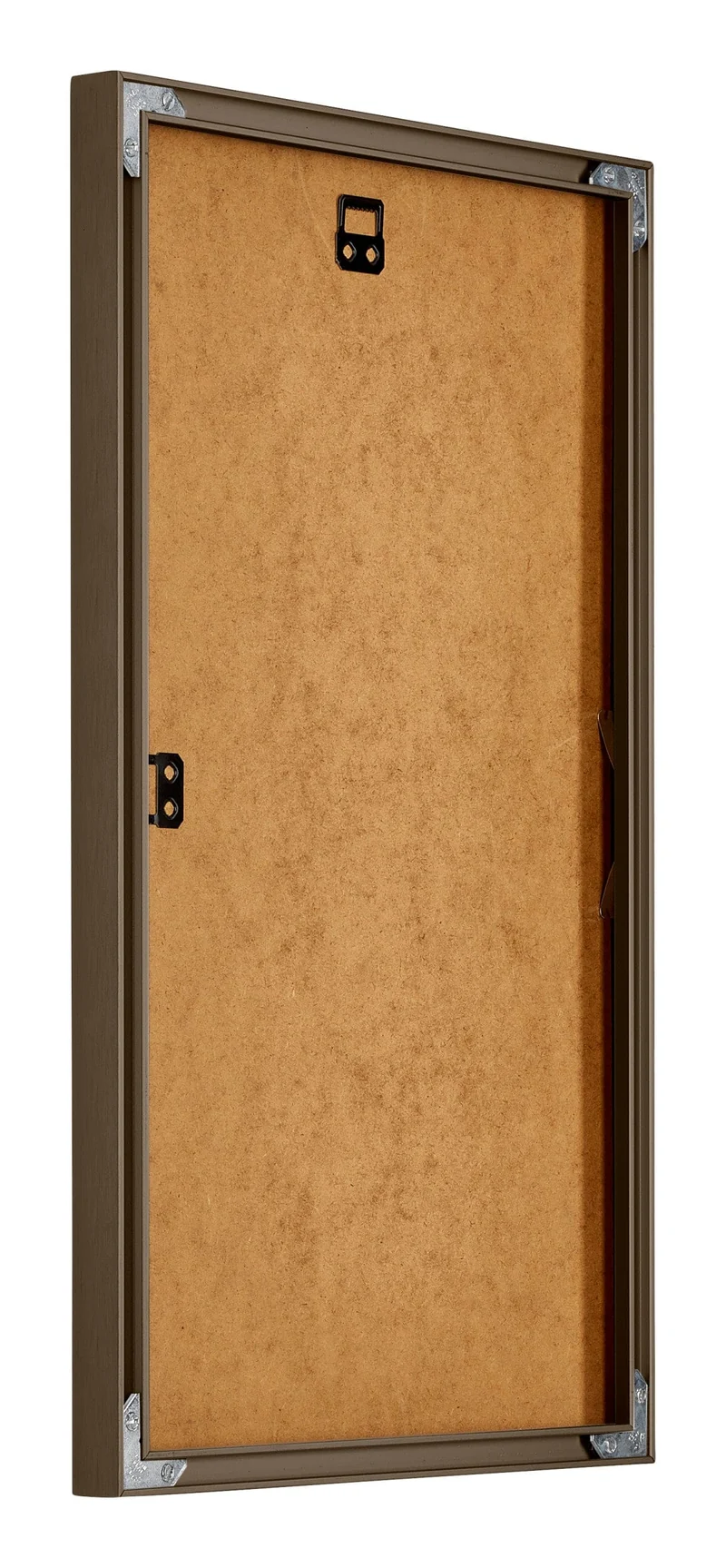 Bilderrahmen 33x48cm Nussbaum Struktur Aluminium New York
