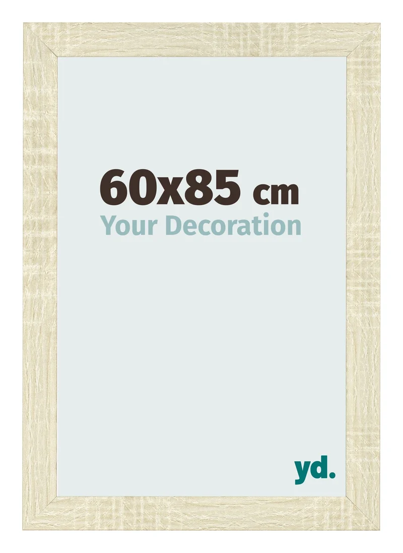 Bilderrahmen 60x85 cm - Sonoma Eiche - MDF - Pisa