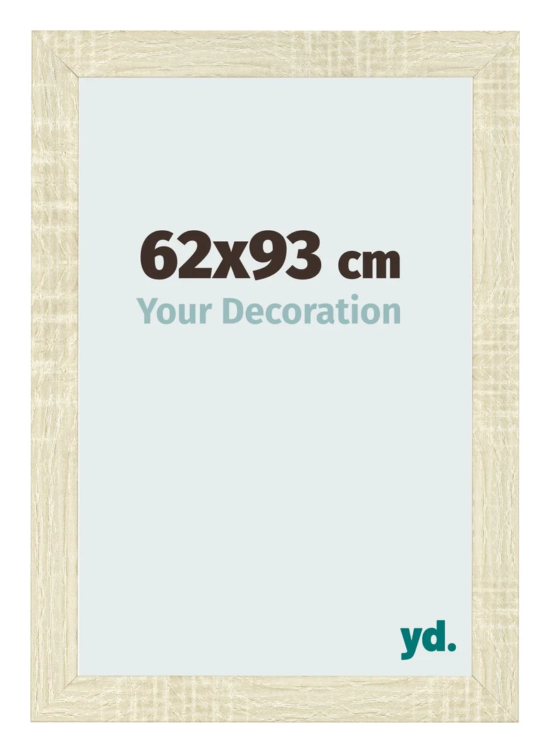 Bilderrahmen 62x93 cm - Sonoma Eiche - MDF - Pisa
