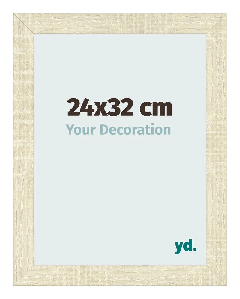 Bilderrahmen 24x32 cm - Sonoma Eiche - MDF - Pisa