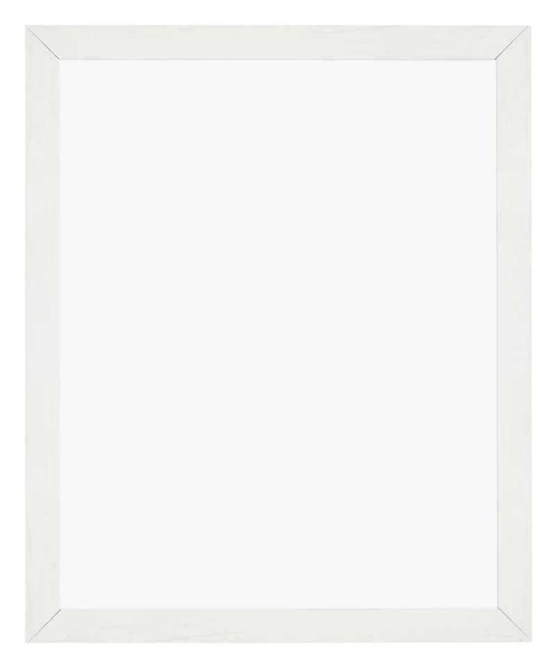 Bilderrahmen 36x49 cm - Weiss Gemasert - MDF - Mura