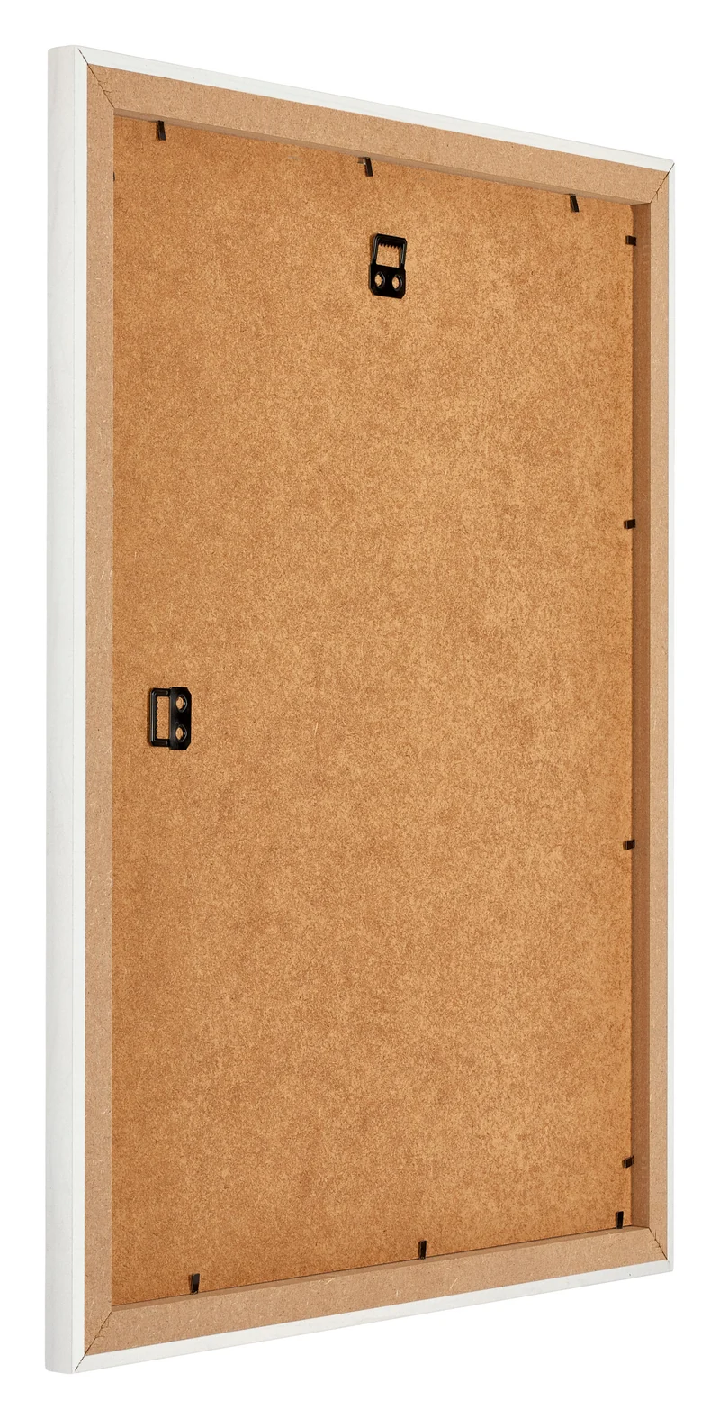 Bilderrahmen 36x49 cm - Weiss Gemasert - MDF - Mura