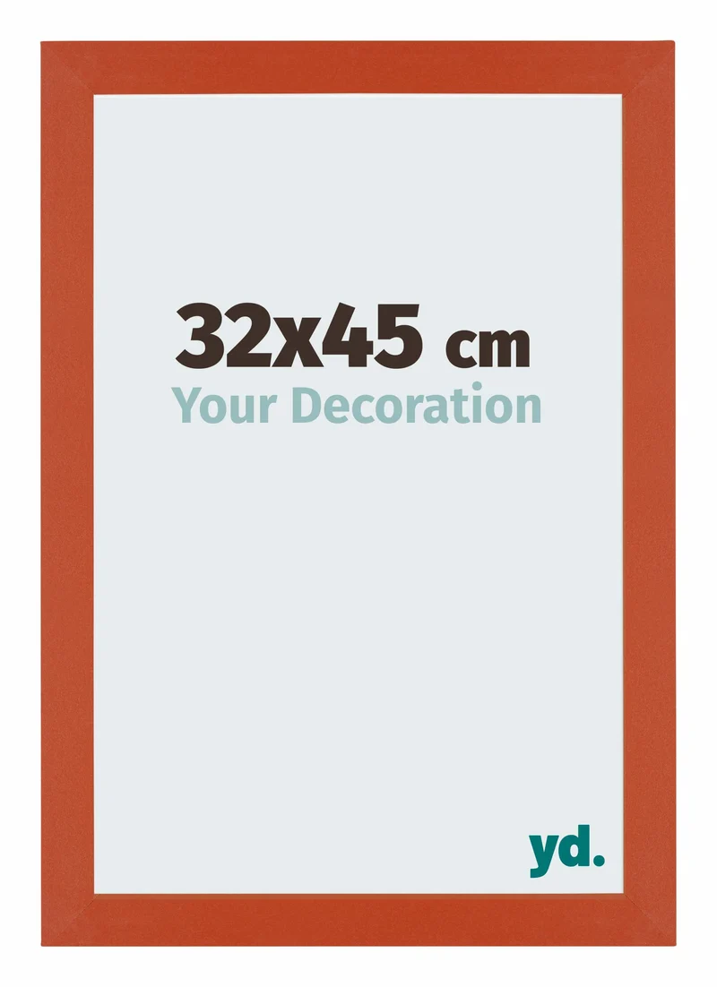 Bilderrahmen 32x45 cm - Orange - MDF - Mura