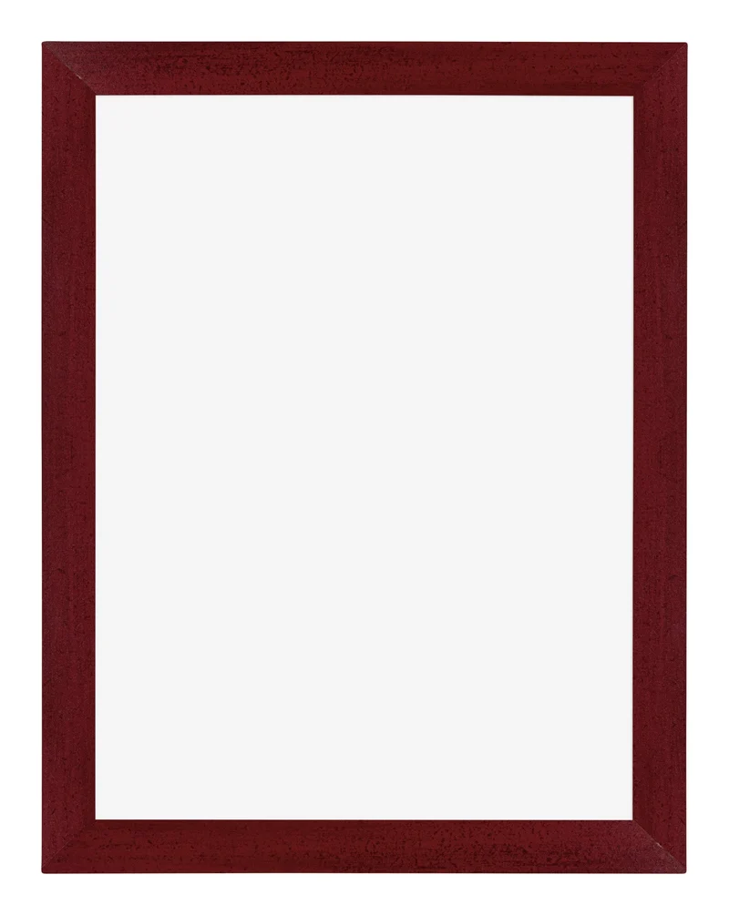 Bilderrahmen 36x48 cm - Weinrot Gewischt - MDF - Mura