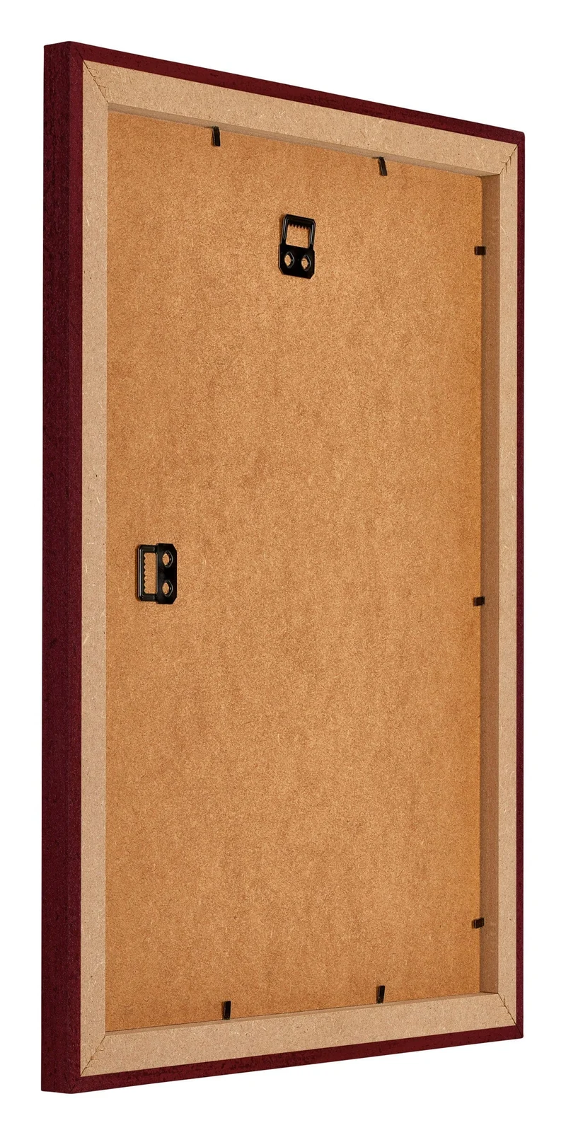 Bilderrahmen 36x48 cm - Weinrot Gewischt - MDF - Mura