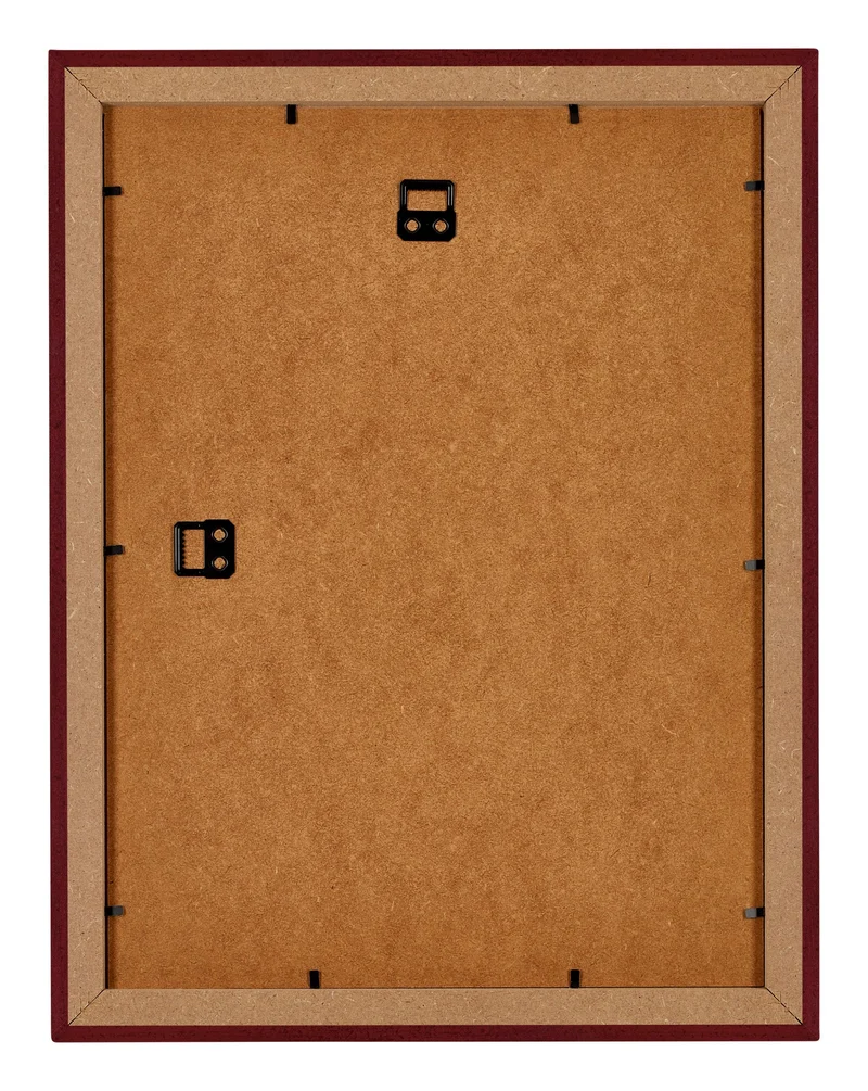 Bilderrahmen 36x48 cm - Weinrot Gewischt - MDF - Mura