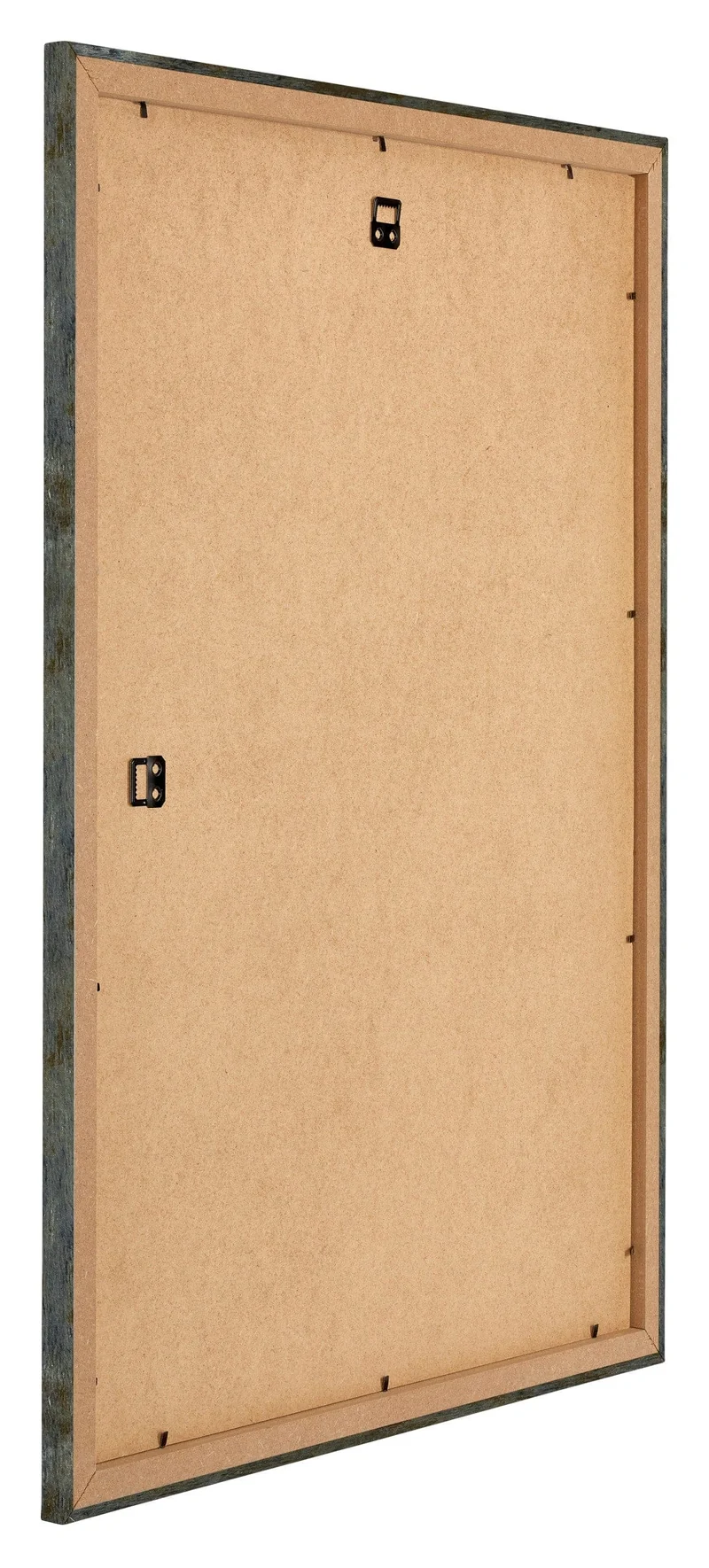 Bilderrahmen 48x67 cm - Blau Gold Meliert - MDF - Mura