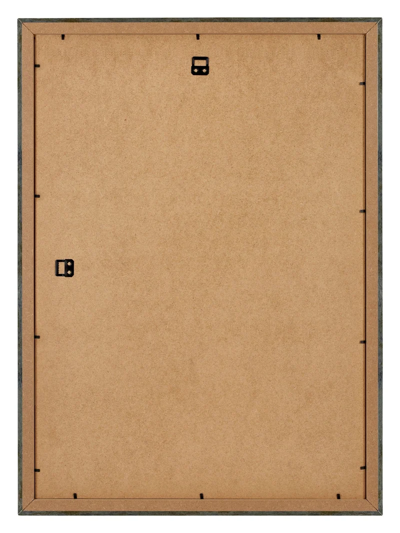 Bilderrahmen 48x67 cm - Blau Gold Meliert - MDF - Mura