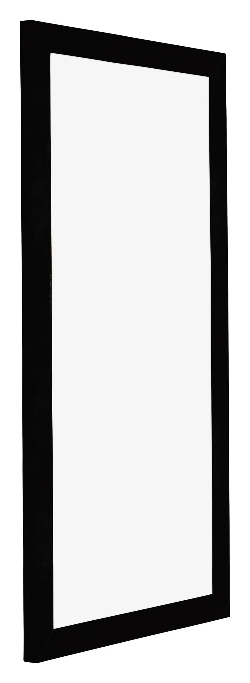 Bilderrahmen 50x100 cm - Schwarz Hochglanz - MDF - Mura