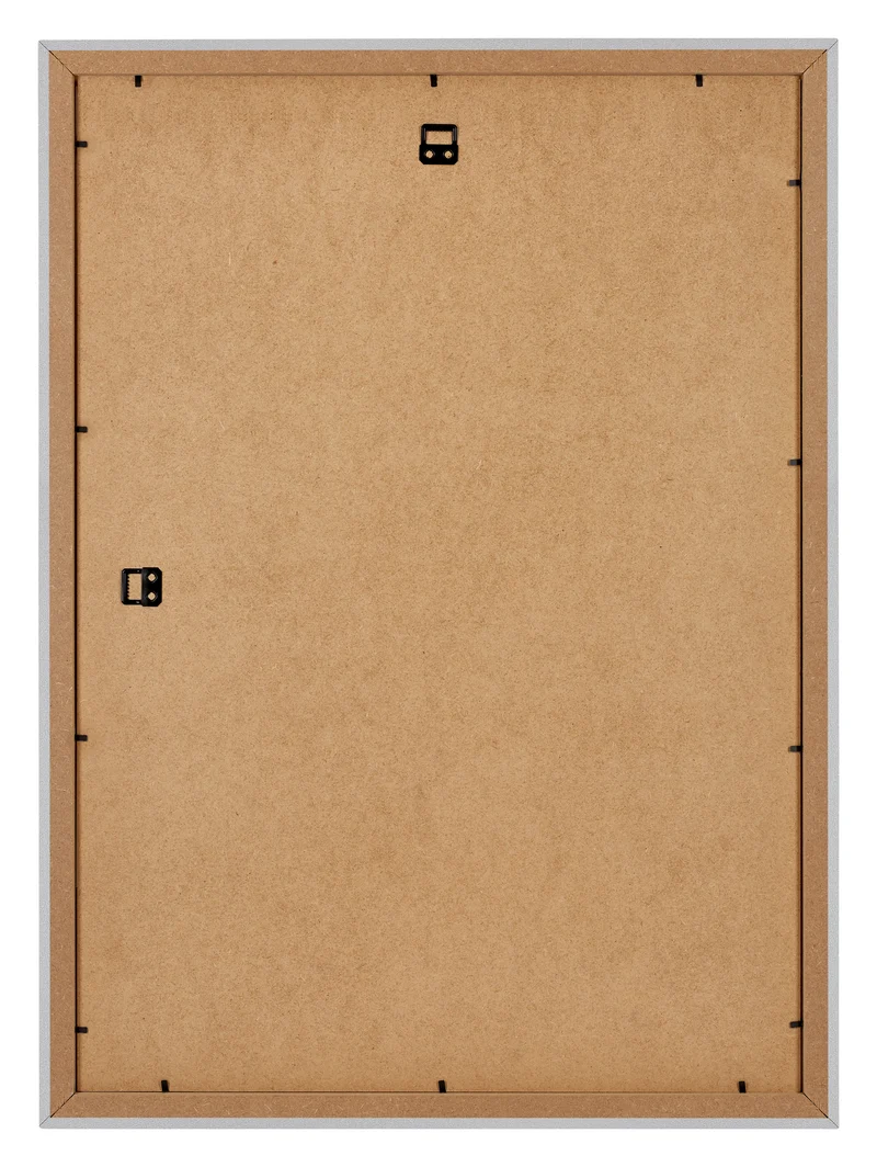 Bilderrahmen 48x68 cm - Silber Matt - MDF - Mura