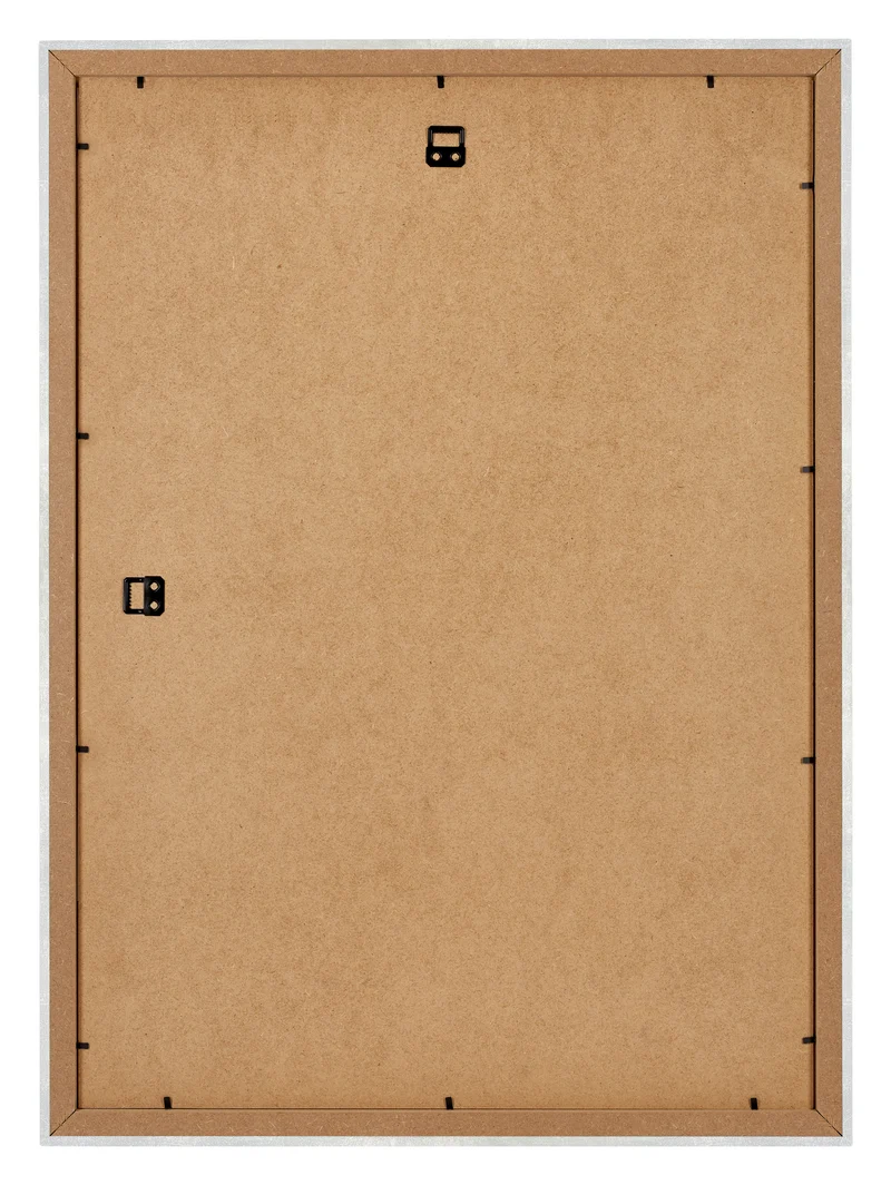 Bilderrahmen 48x68 cm - Silberglanz Vintage - MDF - Mura