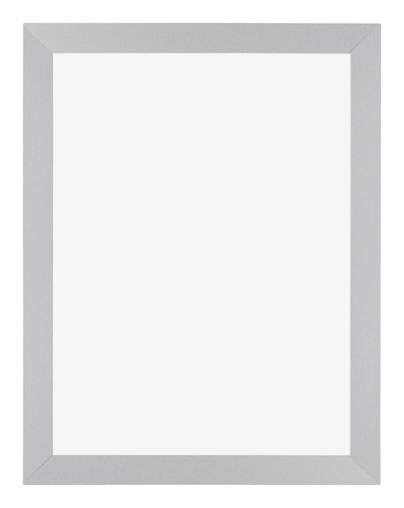 Bilderrahmen 46x61 cm - Silber Matt - MDF - Mura