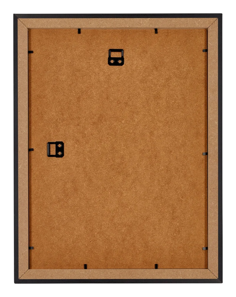 Bilderrahmen 48x64 cm - Schwarz Gemasert - MDF - Mura