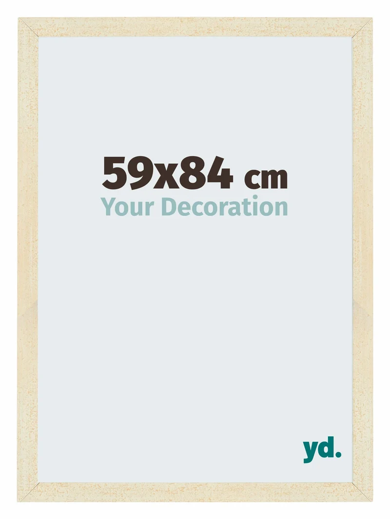 Bilderrahmen 59x84 cm - Sand Gewischt - MDF - Mura