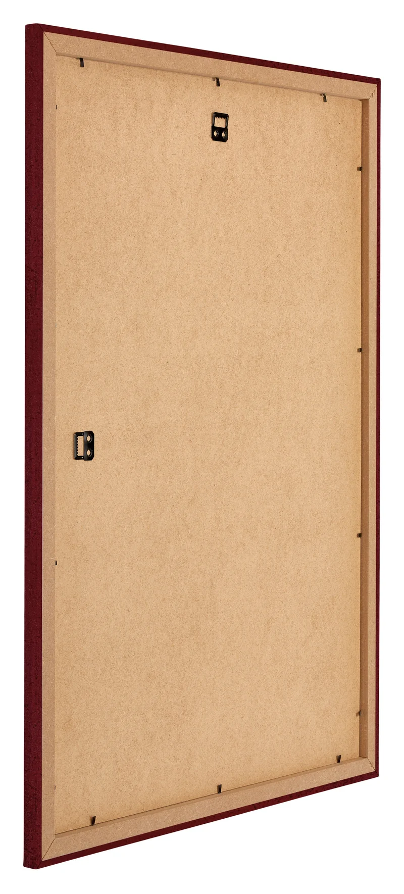 Bilderrahmen 48x68 cm - Weinrot Gewischt - MDF - Mura