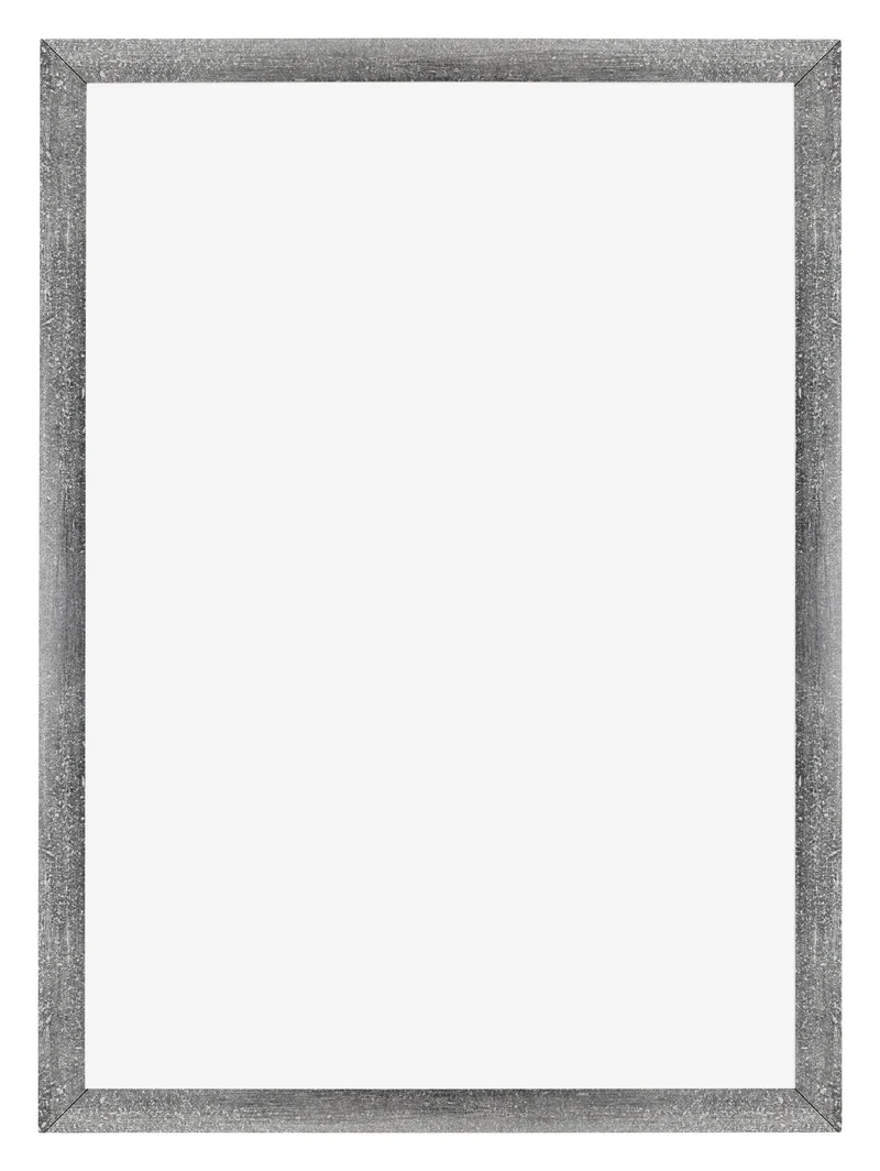 Bilderrahmen 48x68 cm - Grau Gewischt - MDF - Mura