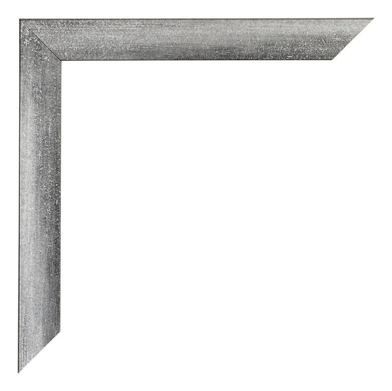 Bilderrahmen 48x68 cm - Grau Gewischt - MDF - Mura