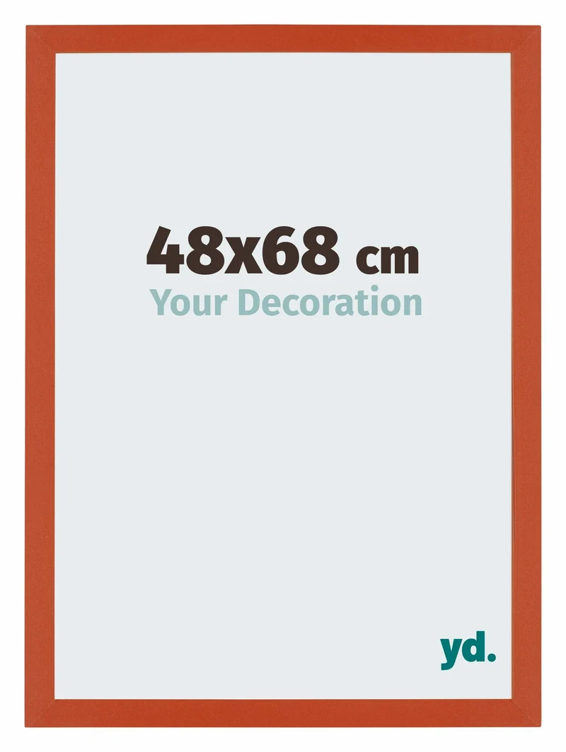 Bilderrahmen 48x68 cm - Orange - MDF - Mura