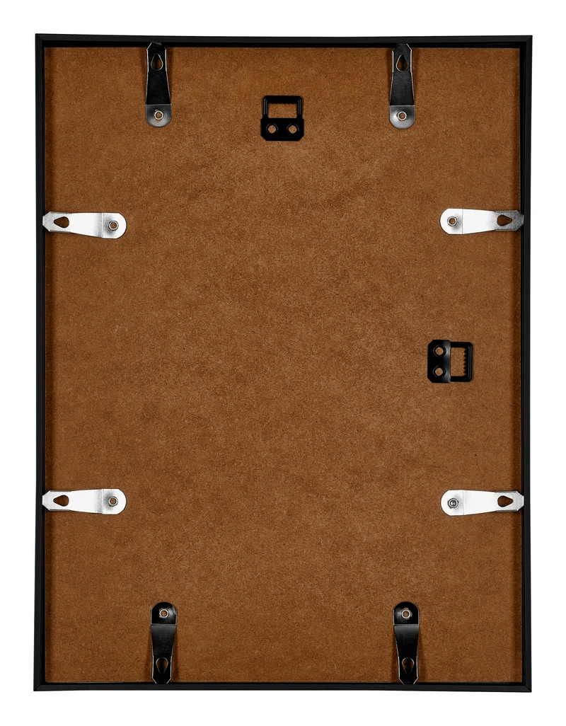 Bilderrahmen 75x100 cm - Schwarz Matt - Aluminium - Kent