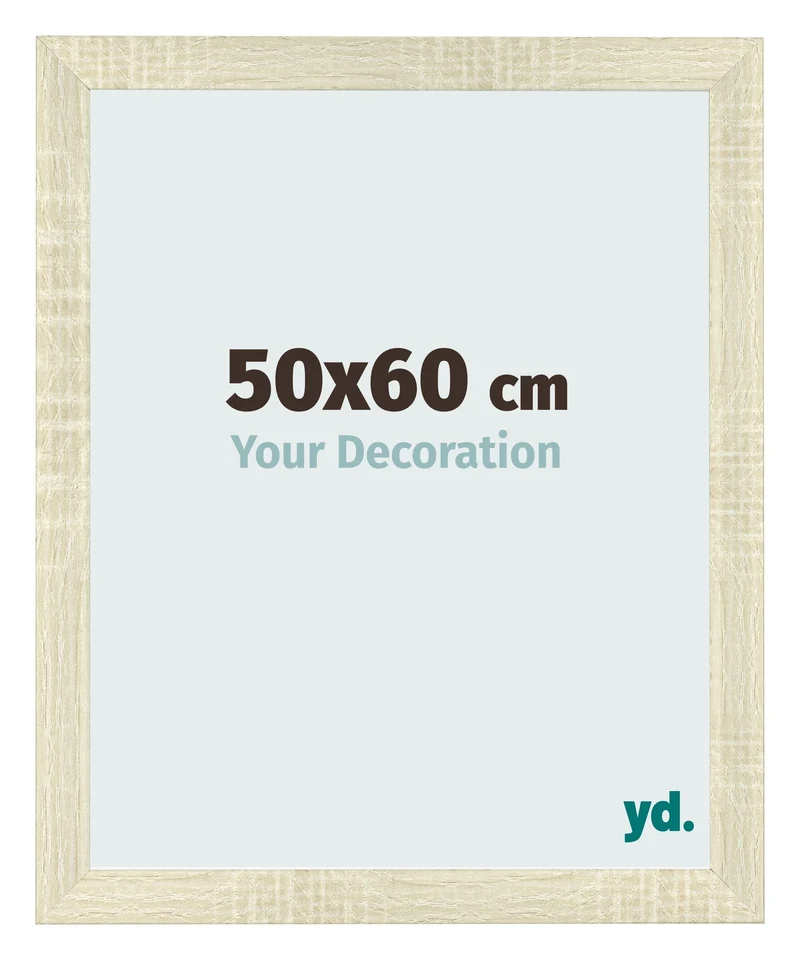 Bilderrahmen 50x60 cm - Sonoma Eiche - MDF - Pisa