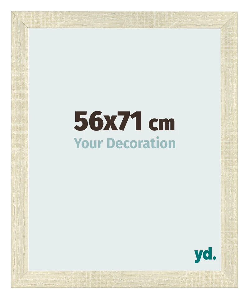 Bilderrahmen 56x71 cm - Sonoma Eiche - MDF - Pisa