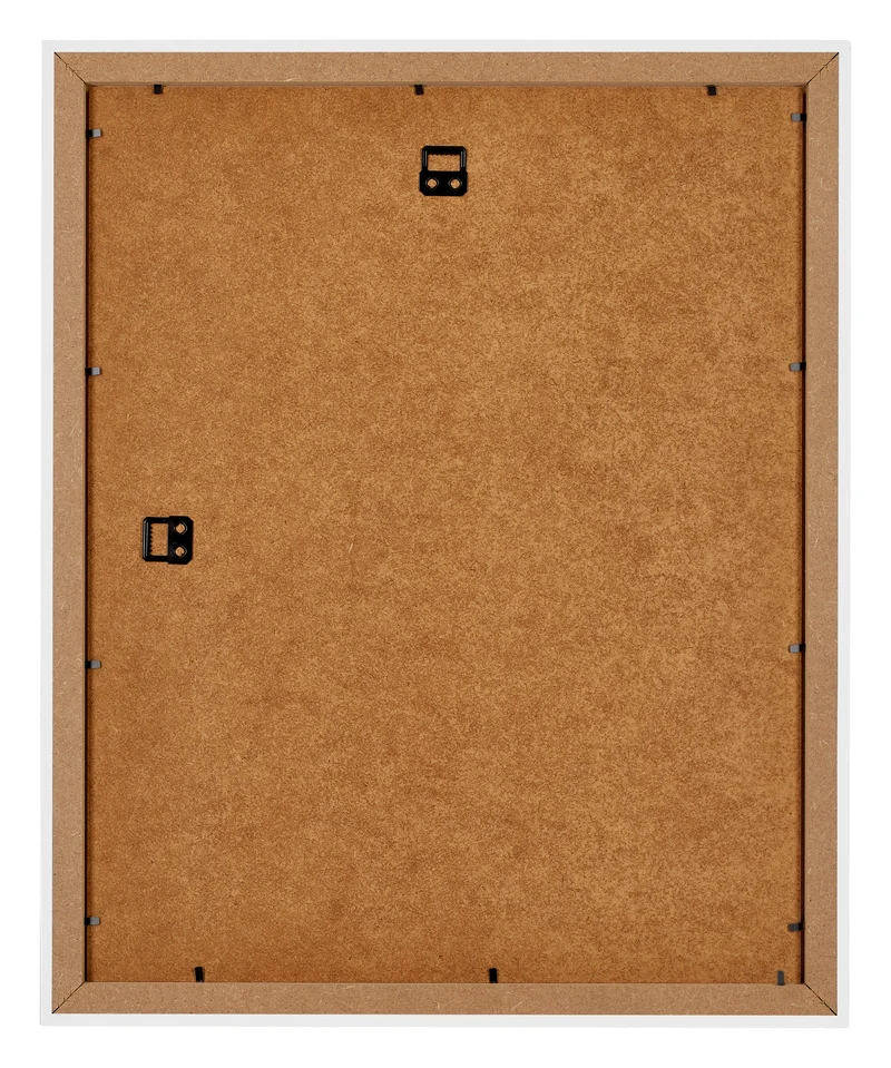 Bilderrahmen 36x49 cm - Weiss Hochglanz - MDF - Mura