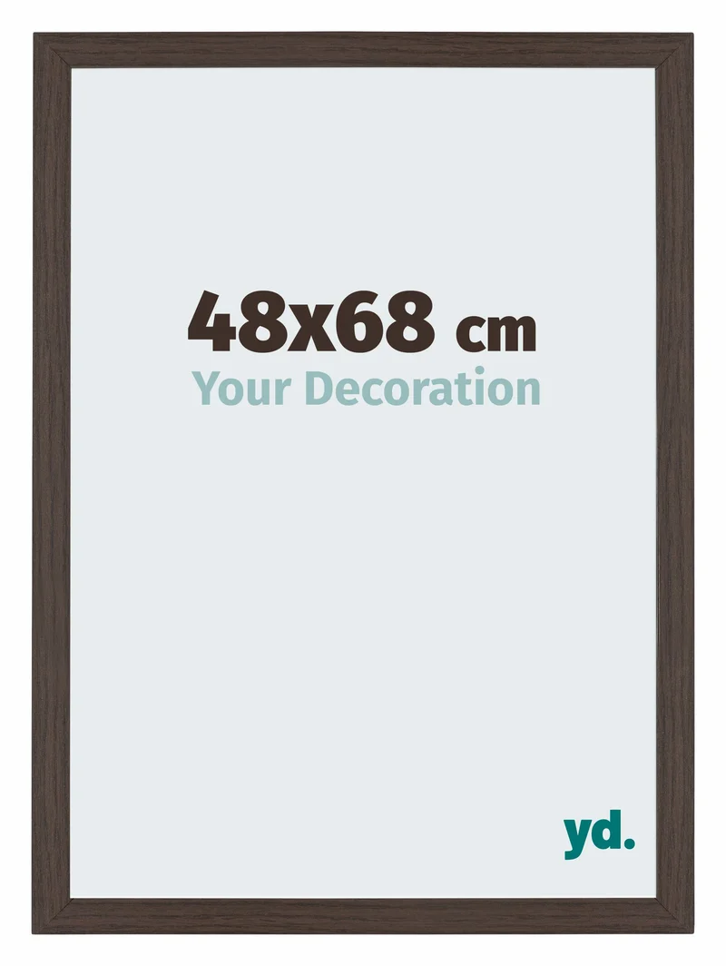 Bilderrahmen 48x68 cm - Eiche Dunkel - MDF - Mura