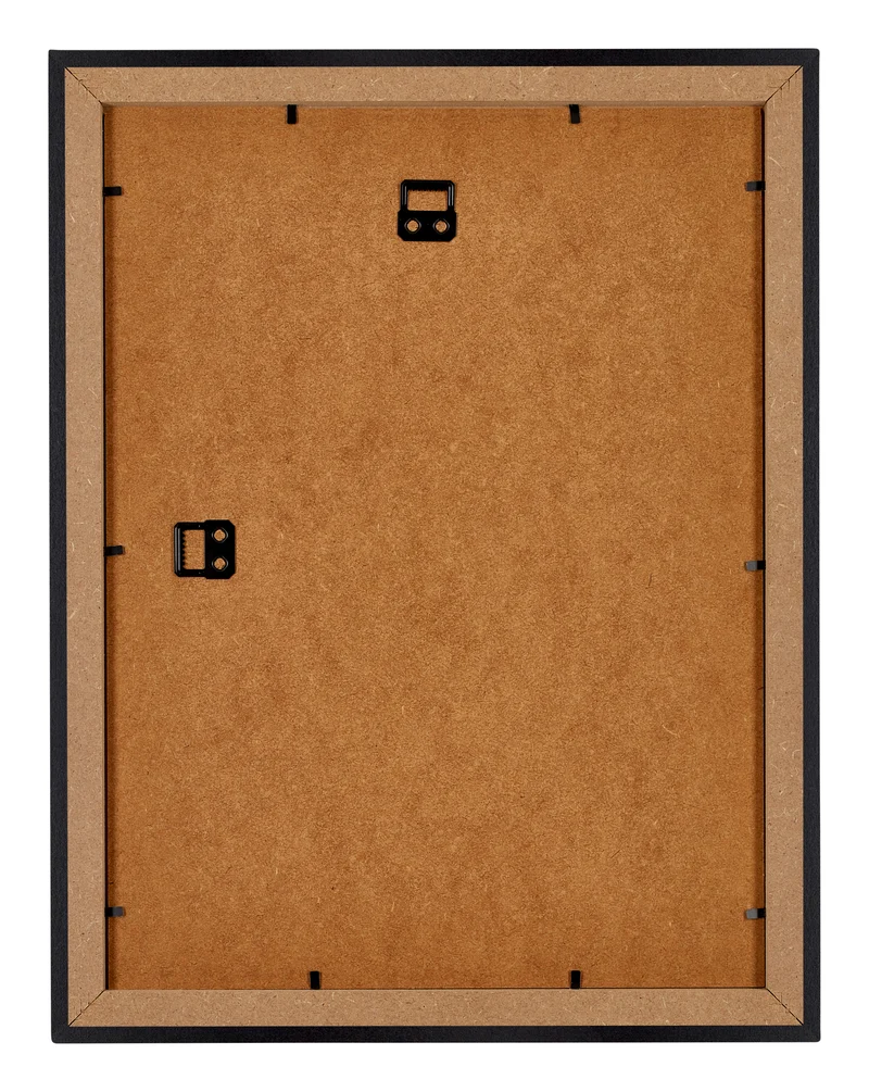 Bilderrahmen 46x61 cm - Schwarz Matt - MDF - Mura