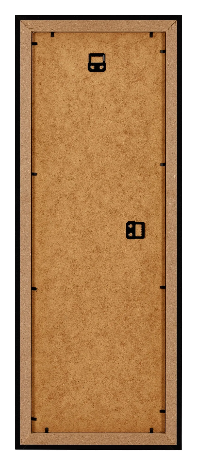 Bilderrahmen 37,5x98 cm - Schwarz Hochglanz - MDF - Mura