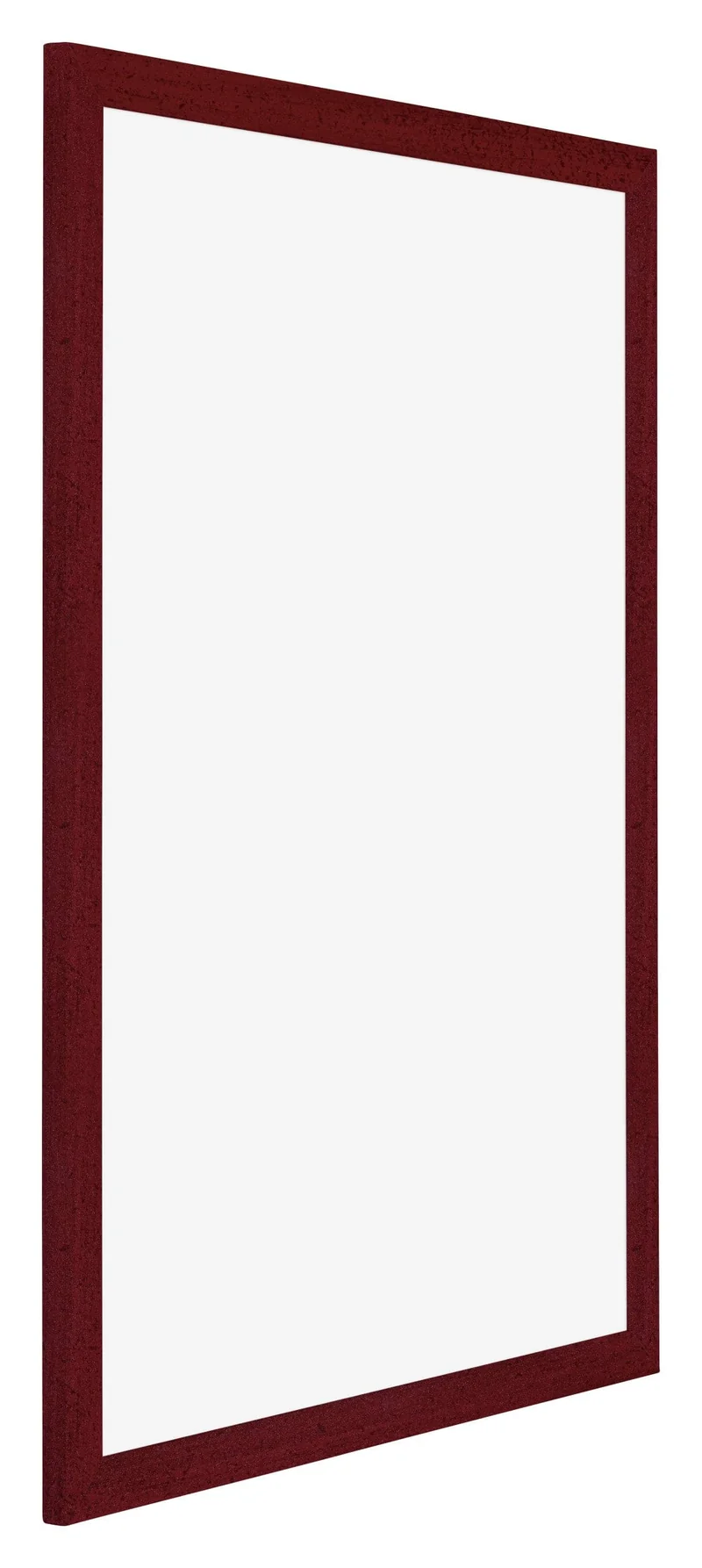 Bilderrahmen 49x68 cm - Weinrot Gewischt - MDF - Mura