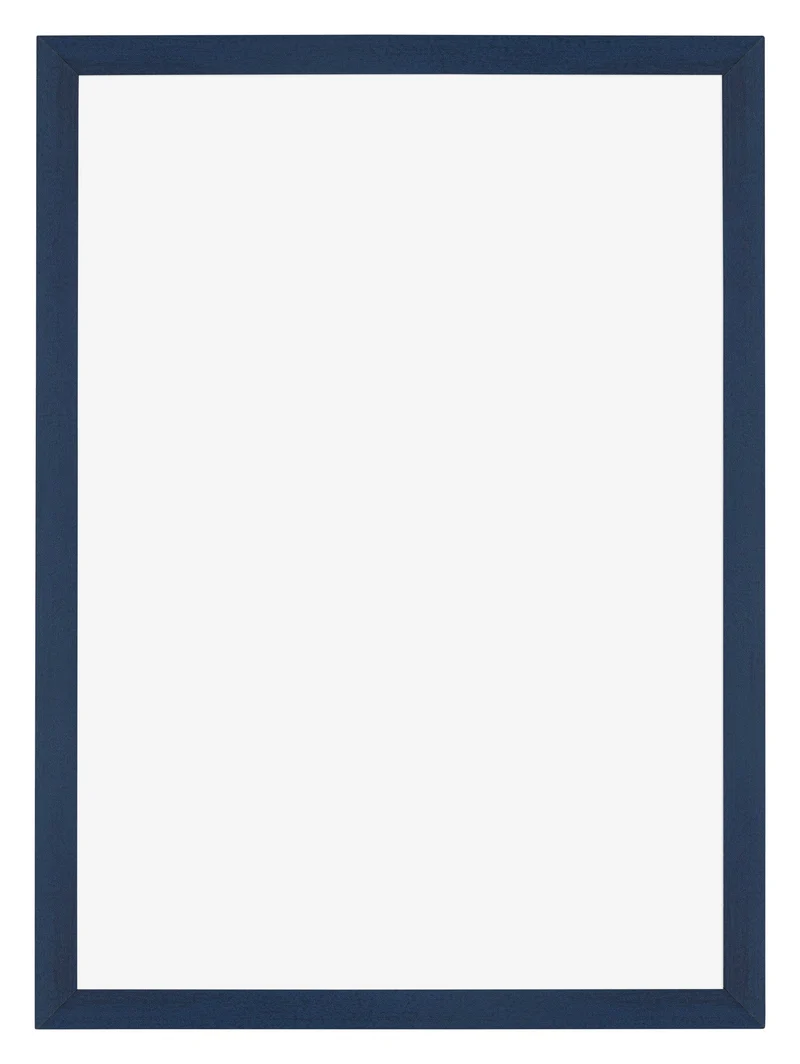 Bilderrahmen 48x68 cm - Dunkelblau Gewischt - MDF - Mura