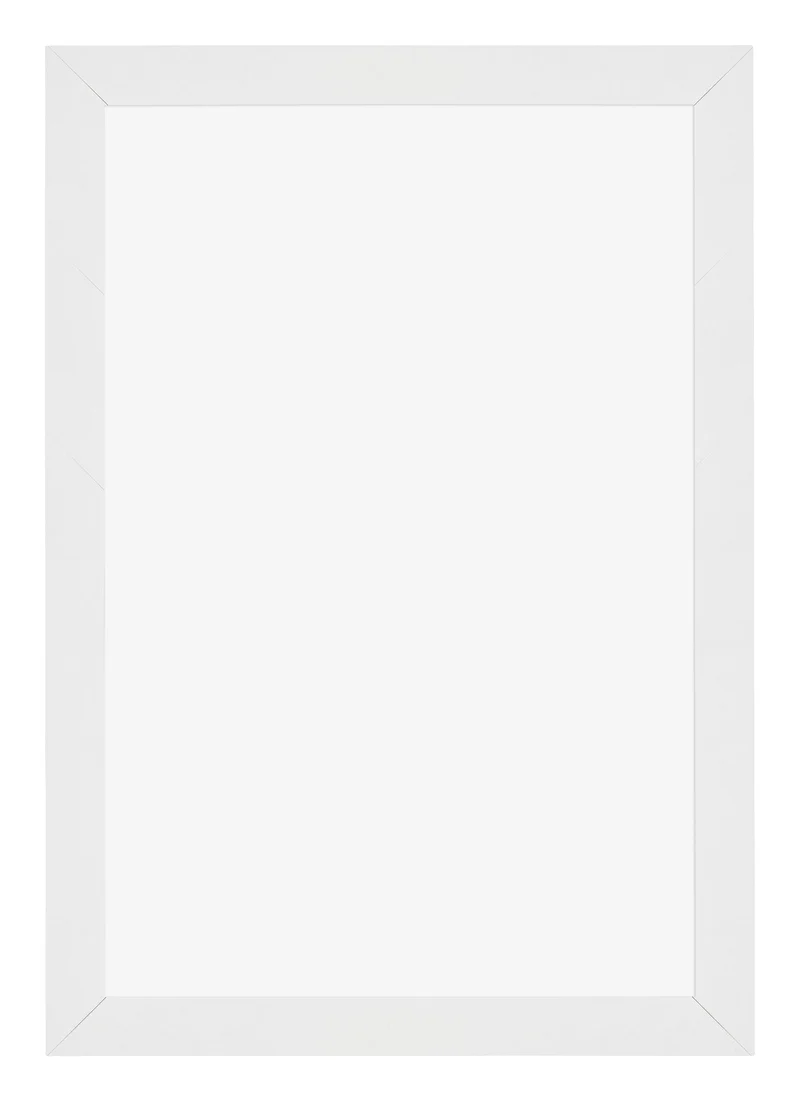 Bilderrahmen 50x75 cm - Weiss Hochglanz - MDF - Mura