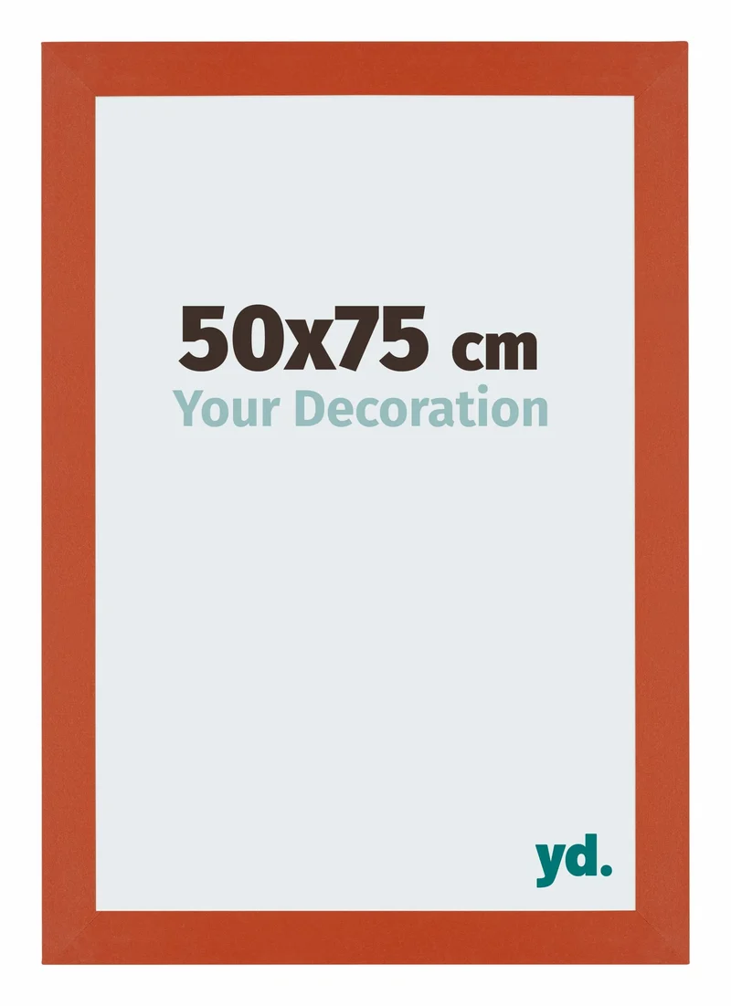 Bilderrahmen 50x75 cm - Orange - MDF - Mura