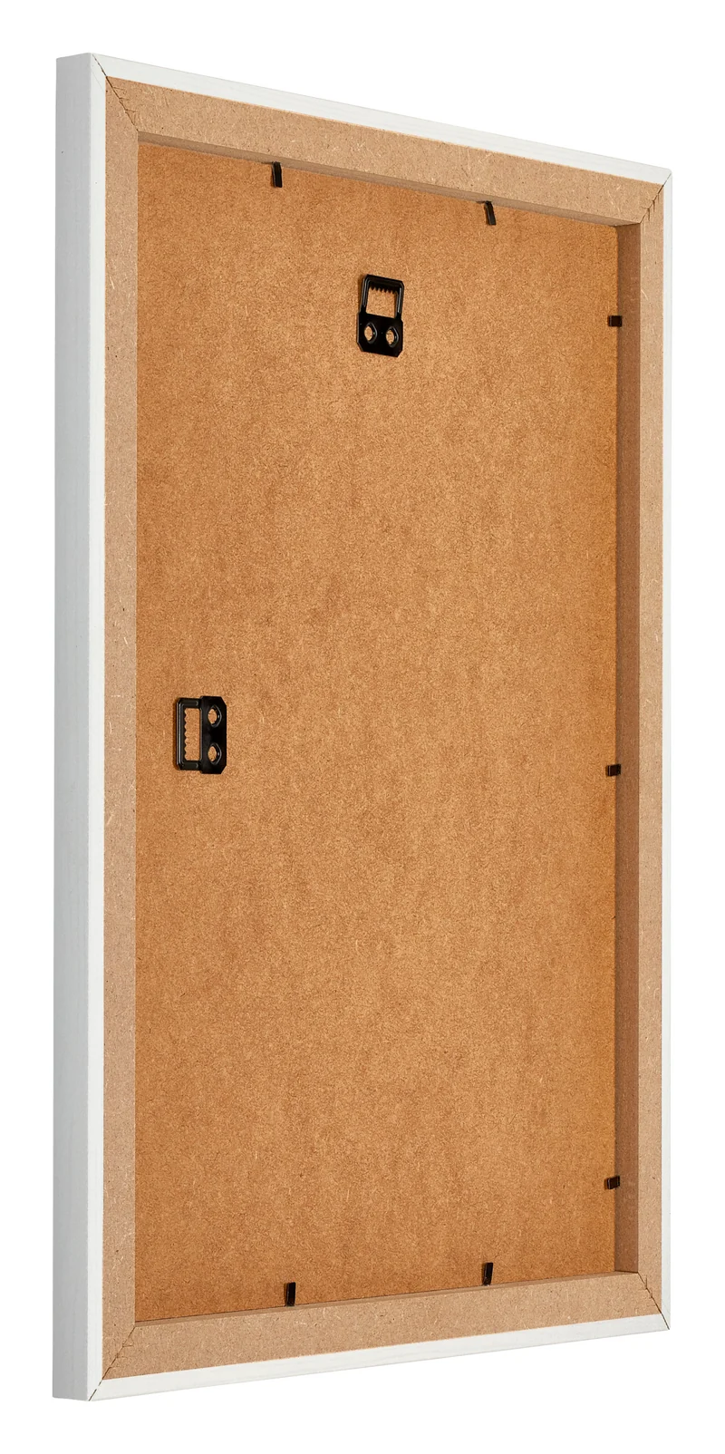 Bilderrahmen 36x48 cm - Weiss Gemasert - MDF - Mura