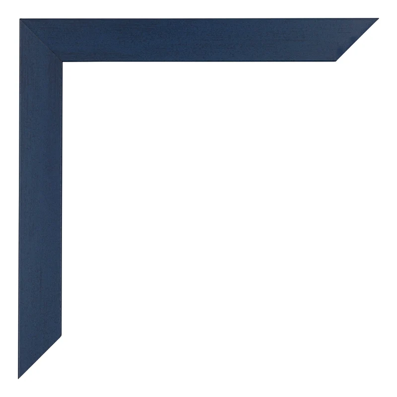 Bilderrahmen 49x68 cm - Dunkelblau Gewischt - MDF - Mura