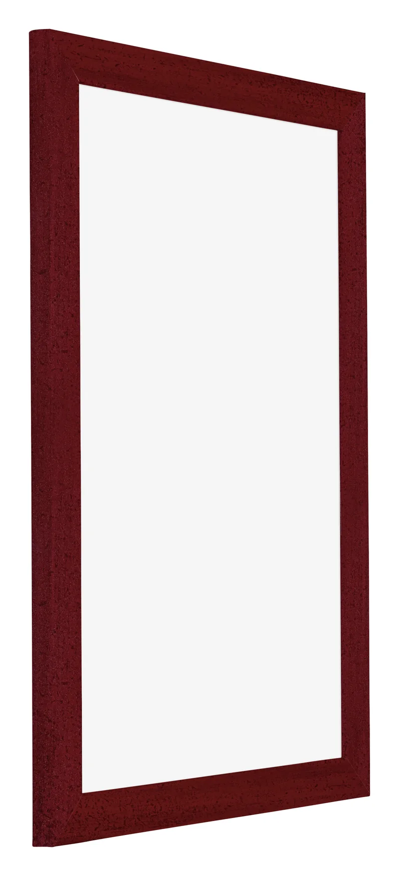 Bilderrahmen 50x75 cm - Weinrot Gewischt - MDF - Mura