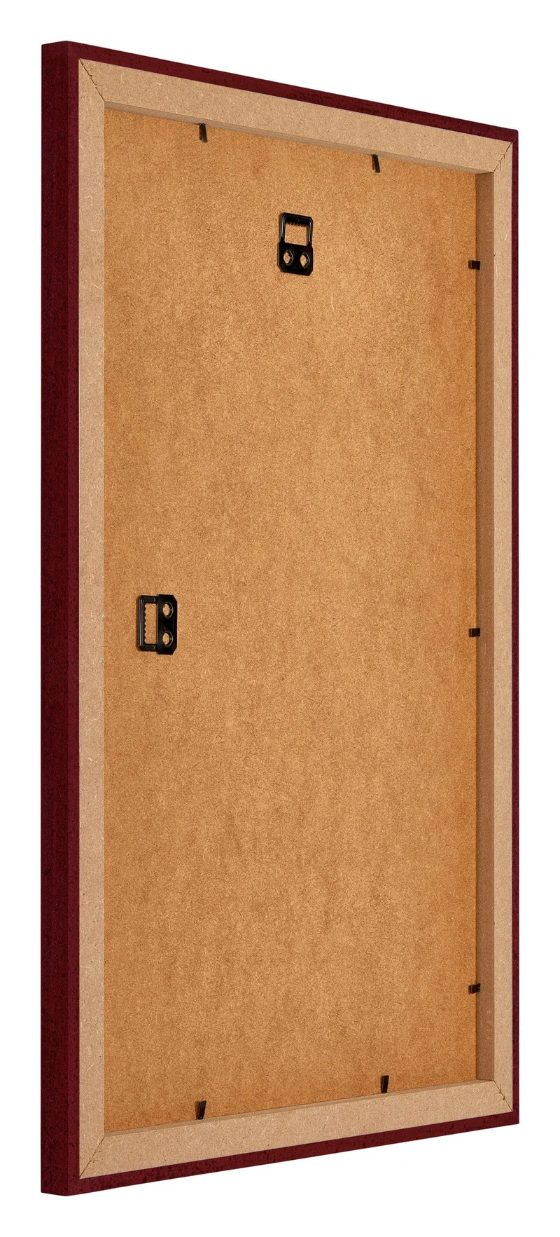 Bilderrahmen 50x75 cm - Weinrot Gewischt - MDF - Mura