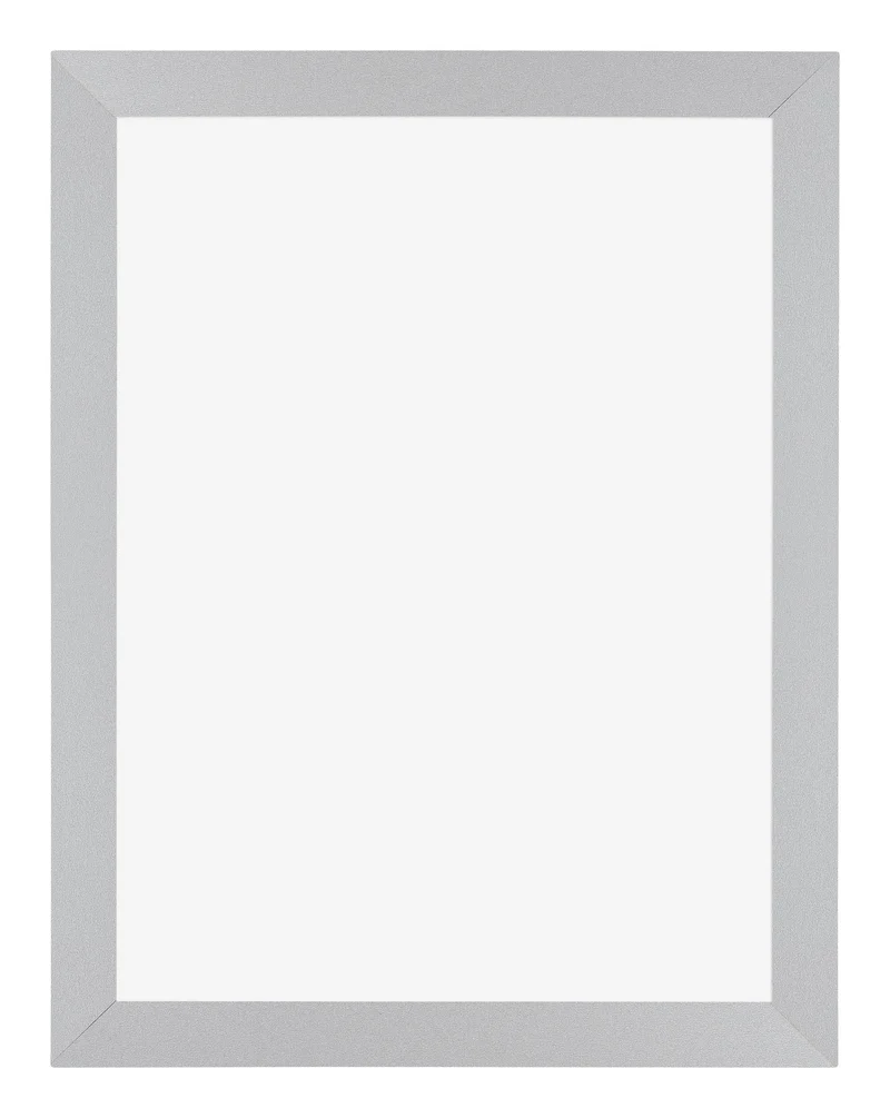 Bilderrahmen 75x98 cm - Silber Matt - MDF - Mura