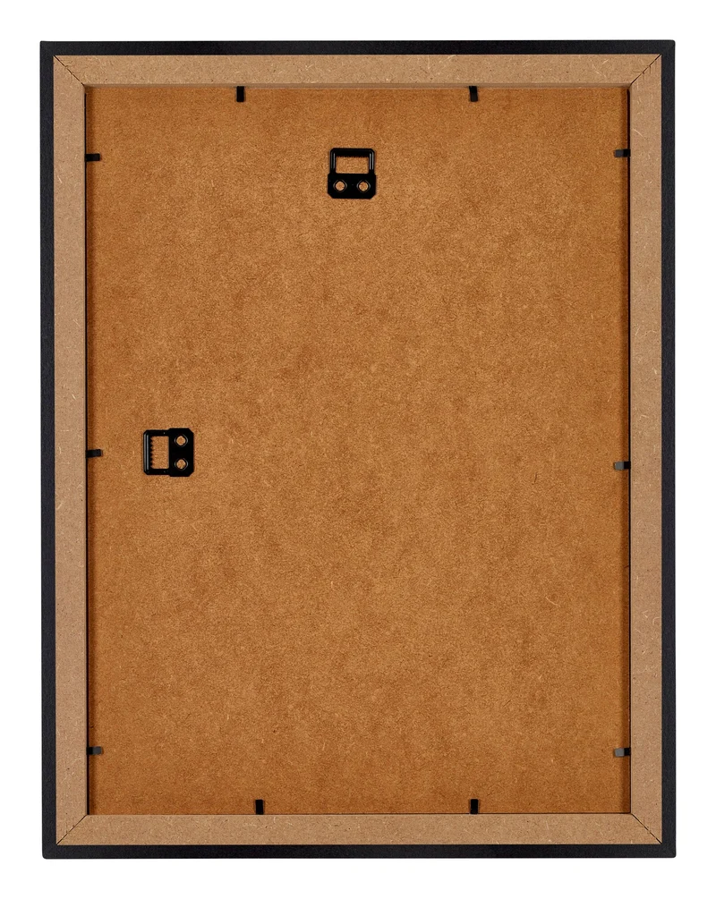 Bilderrahmen 75x98 cm - Schwarz Matt - MDF - Mura