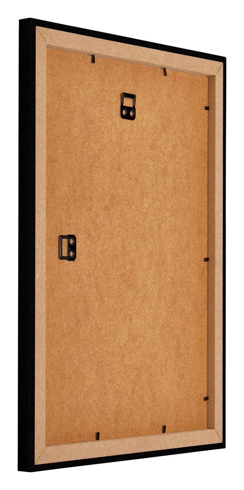 Bilderrahmen 24x32 cm - Schwarz Hochglanz - MDF - Mura