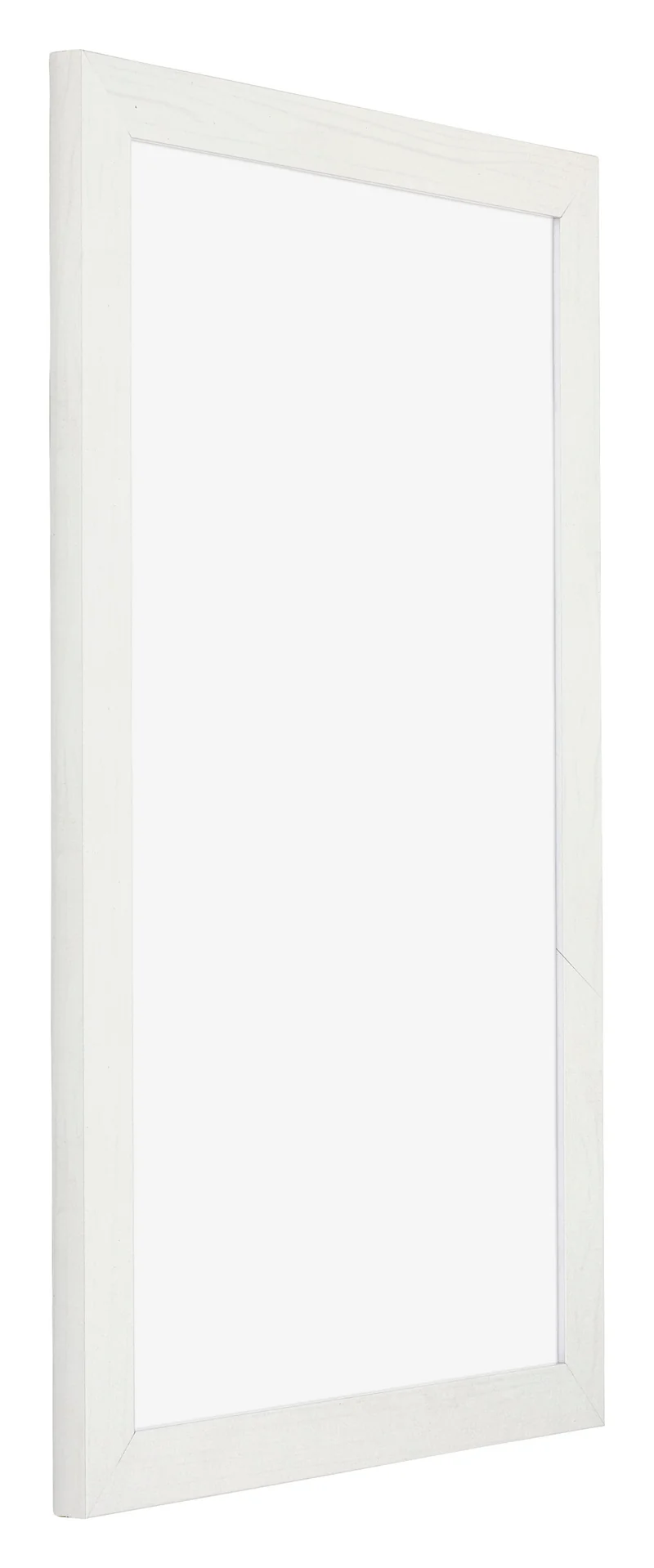 Bilderrahmen 33x48 cm - Weiss Gemasert - MDF - Mura