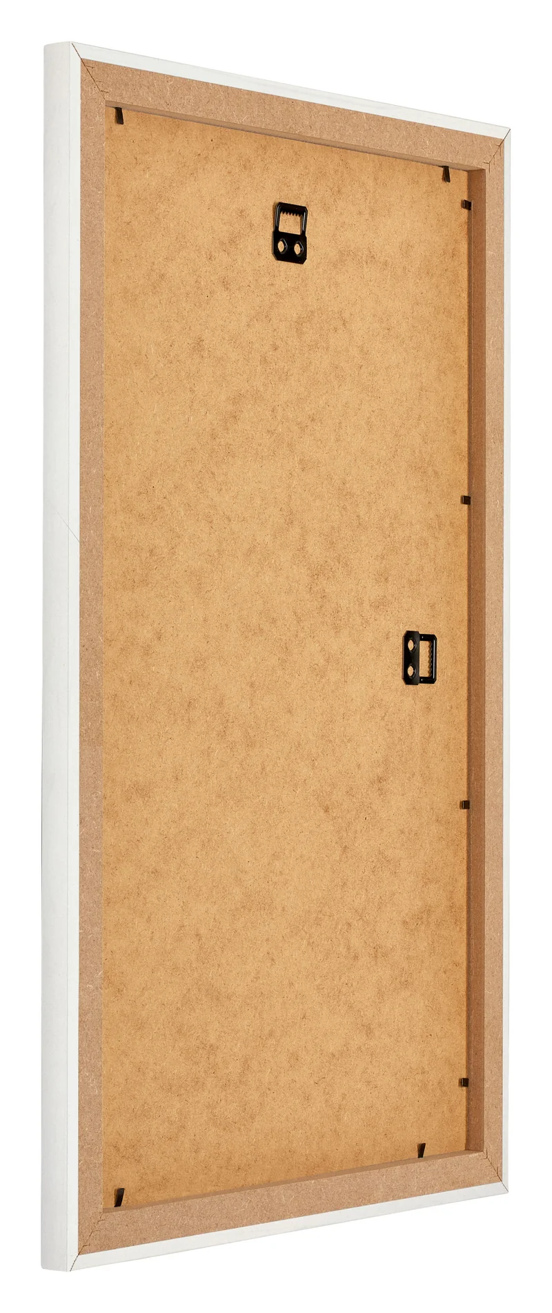 Bilderrahmen 33x48 cm - Weiss Gemasert - MDF - Mura