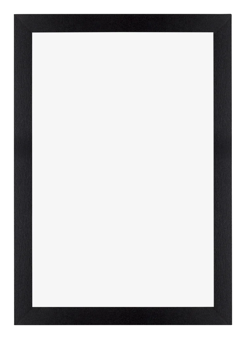 Bilderrahmen 32x45 cm - Schwarz Matt - MDF - Mura