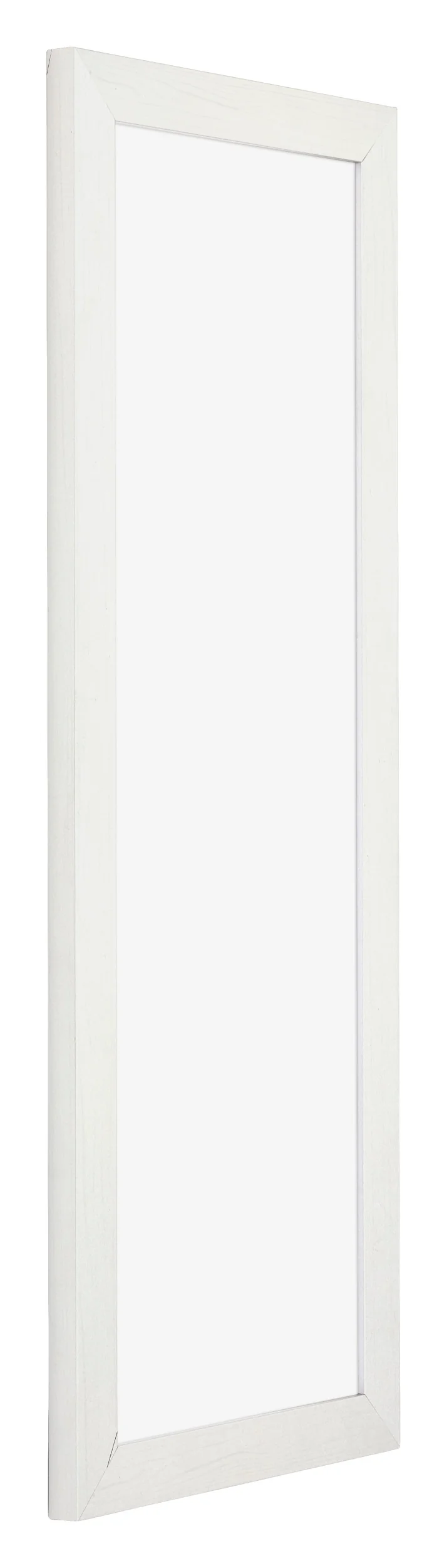 Bilderrahmen 33x98 cm - Weiss Gemasert - MDF - Mura