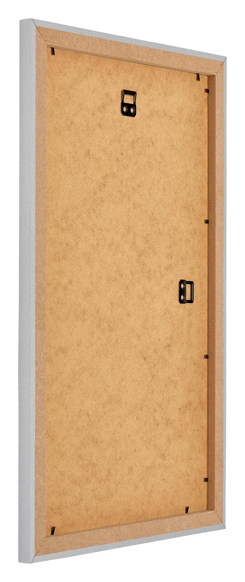 Bilderrahmen 33x48 cm - Silber Matt - MDF - Mura