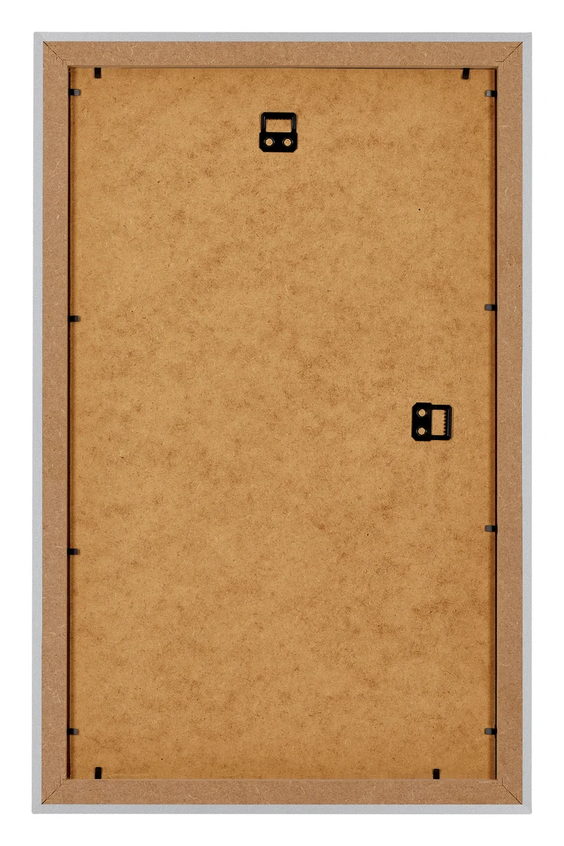 Bilderrahmen 33x48 cm - Silber Matt - MDF - Mura