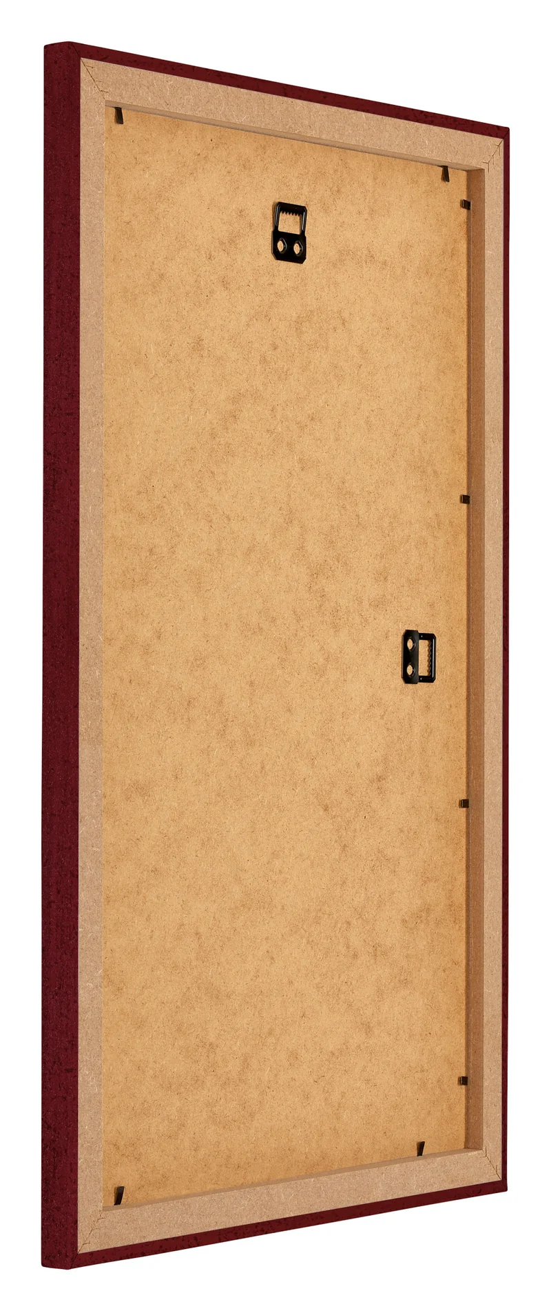 Bilderrahmen 33x48 cm - Weinrot Gewischt - MDF - Mura